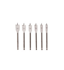 Lot de 6 forets àbois diam. 12 à22 mm