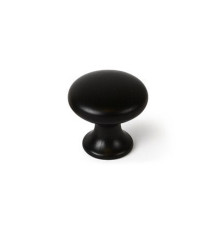 Lot de 4 boutons de meuble rond Zamak peint H.24 X L.25 X p.25 mm