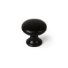 Lot de 4 boutons de meuble rond Zamak peint H.24 X L.25 X p.25 mm