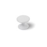 Lot de 4 boutons de meuble rond Zamak peint H.27 X L.33 X p.33 mm