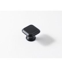 Lot de 4 boutons de meuble carré Zamak peint H.22 X L.30 X p.30 mm