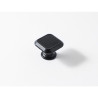 Lot de 4 boutons de meuble carré Zamak peint H.22 X L.30 X p.30 mm
