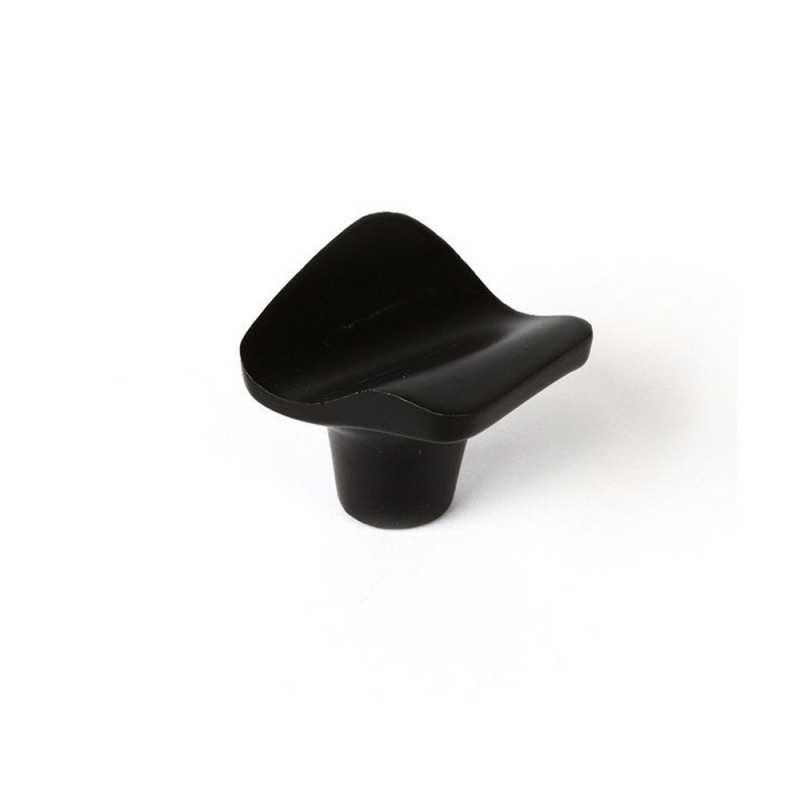Lot de 4 boutons de meuble Vague Zamak peint H.26 X L.32 X p.31 mm