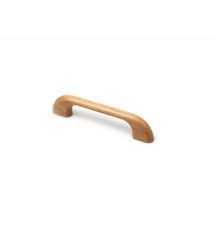 Lot de 6 poignées de meuble entraxe 96 mm bois Verni