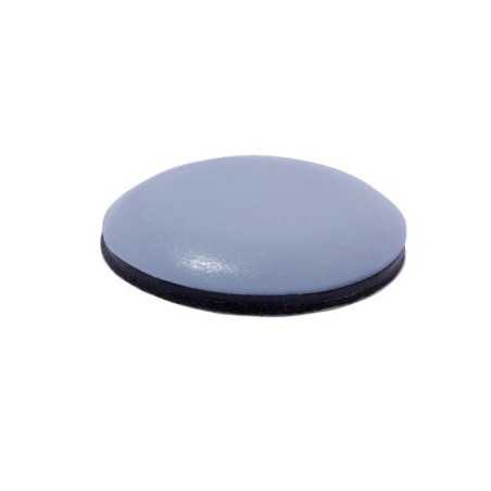 Lot de 8 patins gliss+adhésifgris 25mm