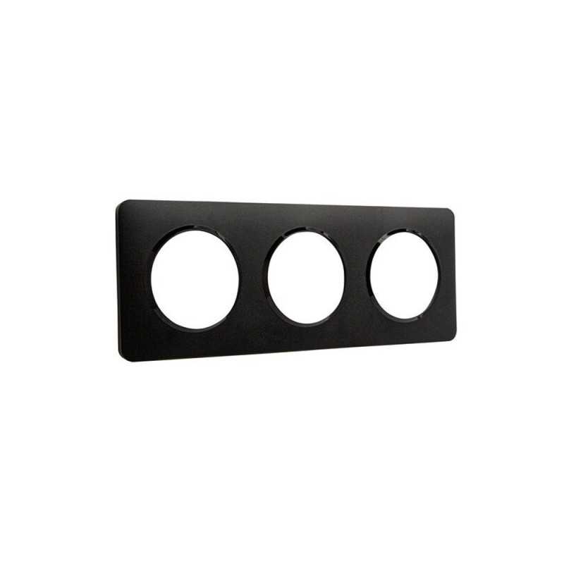Plaque triple Lumia black