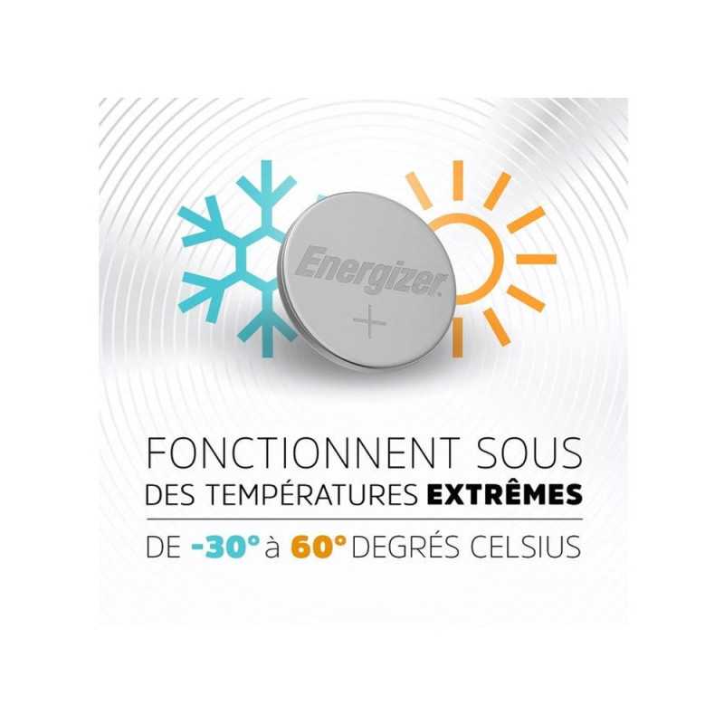 Lot de 2 piles bouton cr2450-Dl2450 3 V energizer