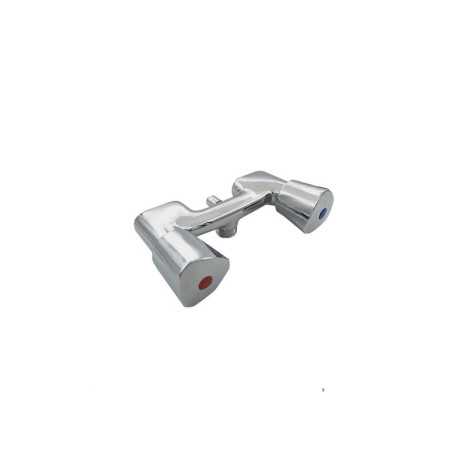 Mélangeur réglable de 55 à155mm femelle 20 x 27 mâle 15 x 21 mm laiton