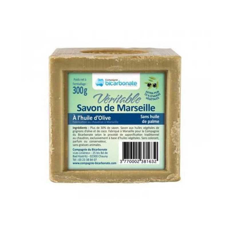 Savon de marseille sans huile de palme 300 gr -  - meilleure qualité