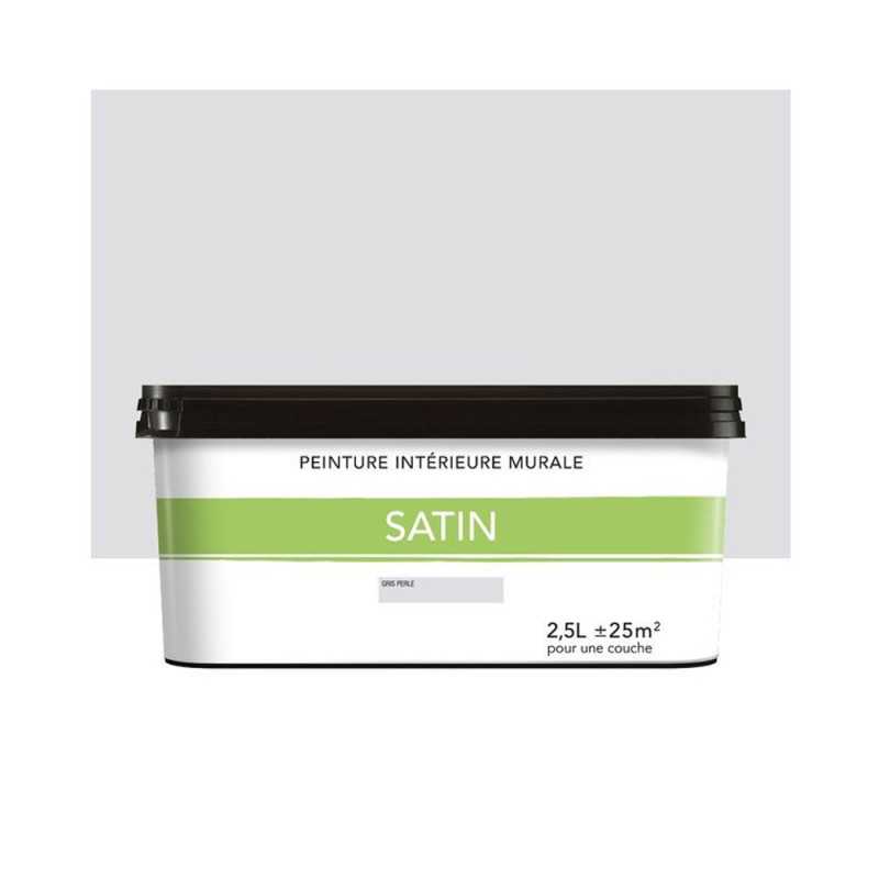 Peinture satiné pour mur intérieur