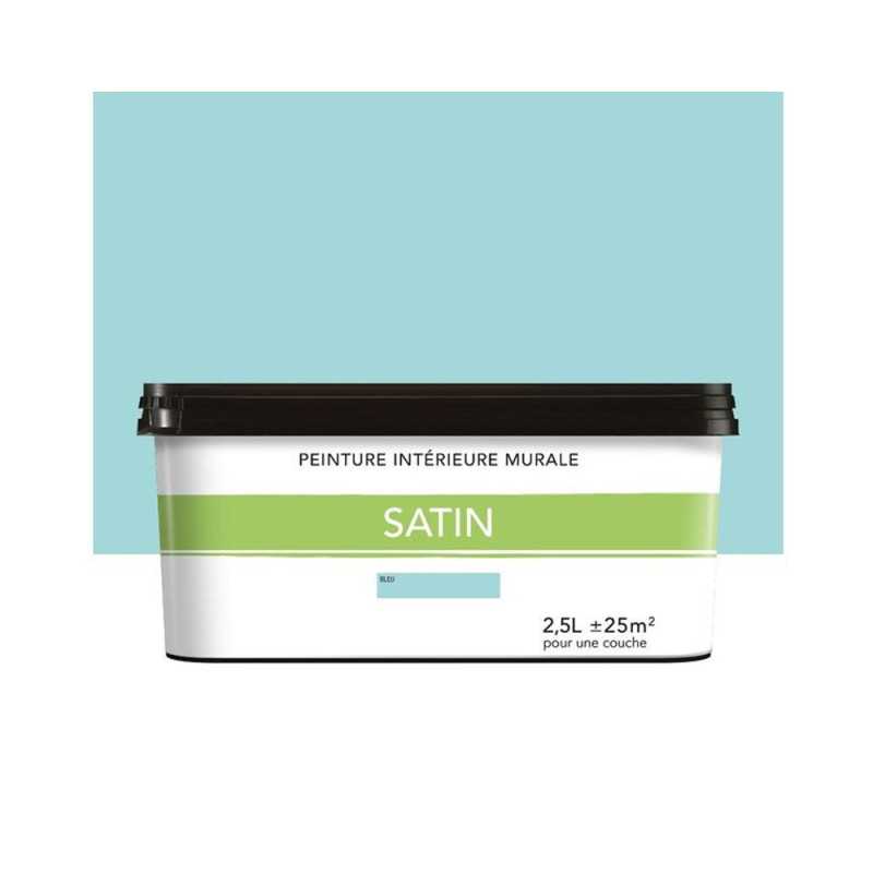 Peinture satiné pour mur intérieur