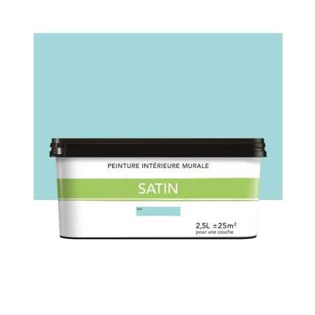 Peinture satiné pour mur intérieur