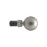 Lot de 2 embouts  chromé mat