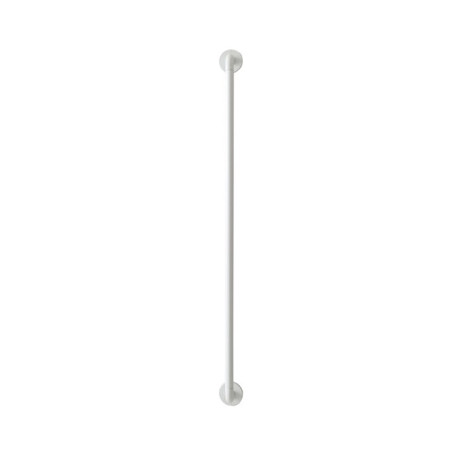 Tringle a rideau curve diam.10 mm blanc mat 70 a 120 cm -  - meilleure qualité