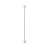 Tringle a rideau curve diam.10 mm blanc mat 70 a 120 cm -  - meilleure qualité