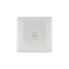 Prise rJ45 saillie surfaceblanc