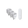 Lot de 3 prises téléables intérieur3000 W