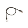 Câble RJ45 catégorie 6 05m pvc noir