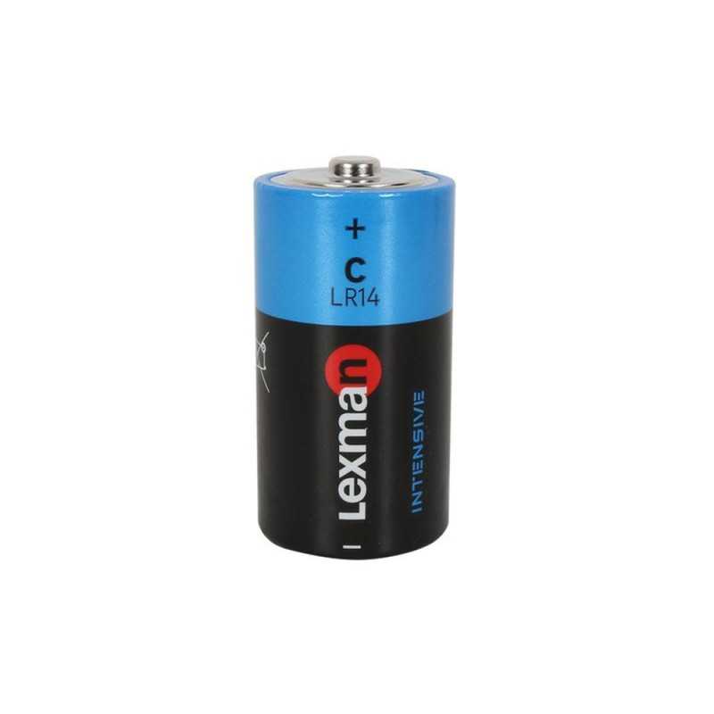 Lot de 2 piles alcaline power+ lr14 c