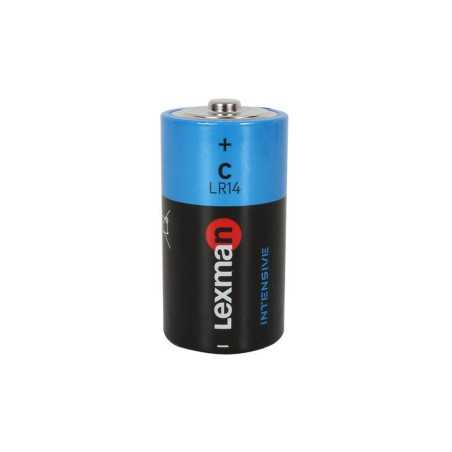 Lot de 2 piles alcaline power+ lr14 c