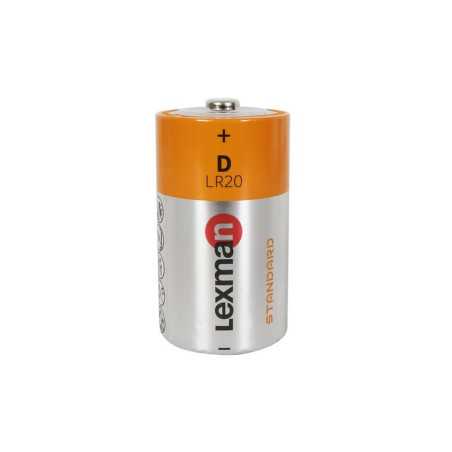 Lot de 2 piles alcaline LR20 d 1.5 V