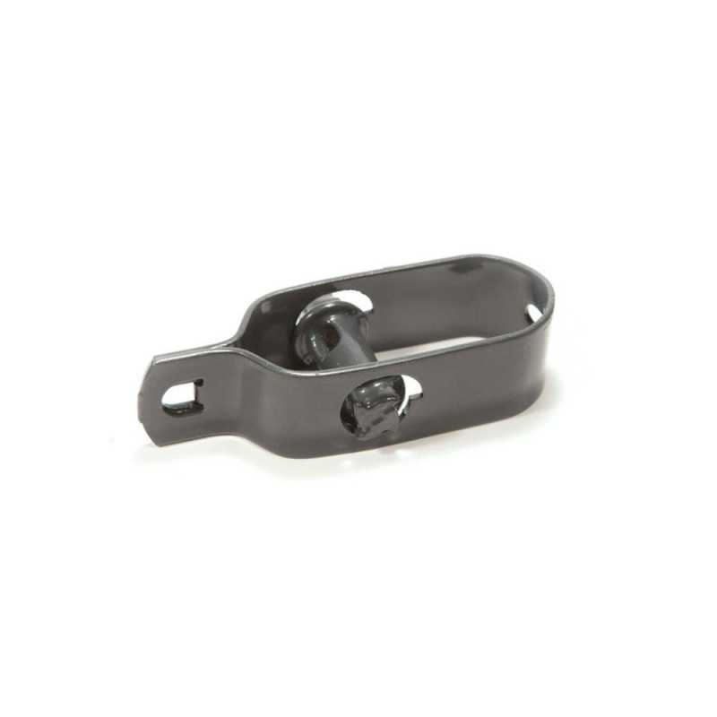 Tendeur plastifié H.115 mm gris n°2
