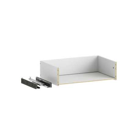 Structure de tiroir pour caissonevom blanc H.15 xl.53.4 xp32 cm