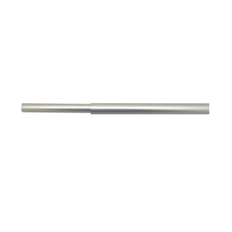 Barre de vitrage design Grise Satiné
