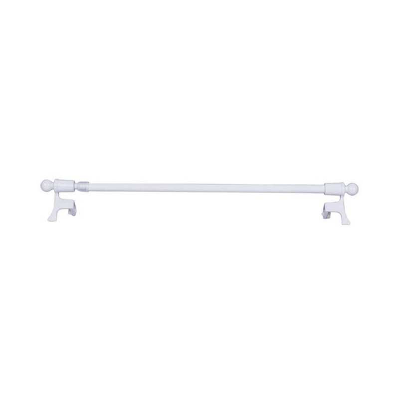 Kit de tringle Helix diam. 7/9 mm blanc brillant 30/50 cm métal -  - meilleure qualité