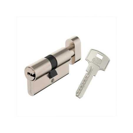 Cylindre de Serrure ares bouton L.30 + 30 mm