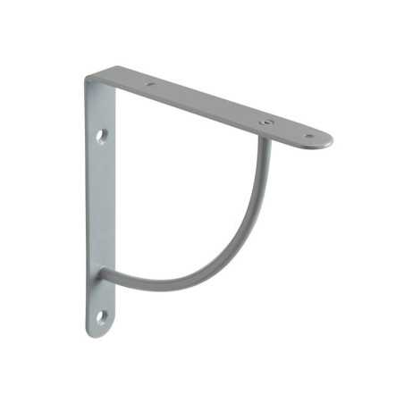 Equerre bi bop 18X18CM GRISE