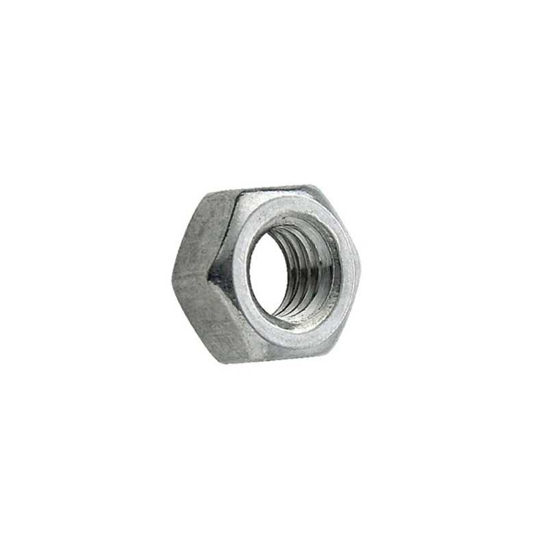 Lot de 4 écrous 6 pans acier diam.12 mm