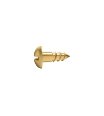 Lot de 25 Vis Laiton tête ronde diam.3 mm X L.20 mm
