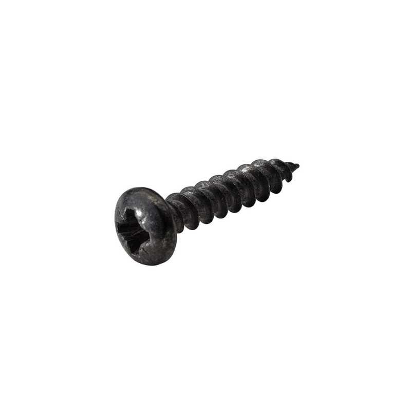40 vis acier tête bombée cruciformeà?3.5 x L.16 mm