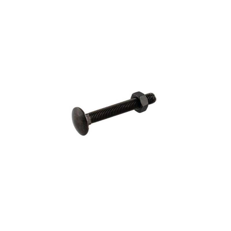 Boulon acier tete ronde sans encoche SUKI 7 x L.70 mm