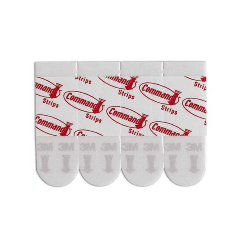 Lot de 12 pastilles adhésives pour postersblanc