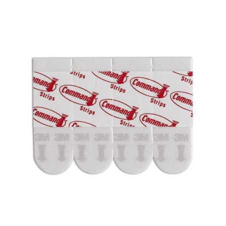 Lot de 12 pastilles adhésives pour postersblanc
