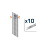 Lot de 10 lames cutter 18 mm