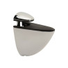 Lot de 2 clips chrome pour table bois en 3-22MM