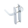 2 poignées de porte etoile trou de cléaluminium entraxe 165 mm
