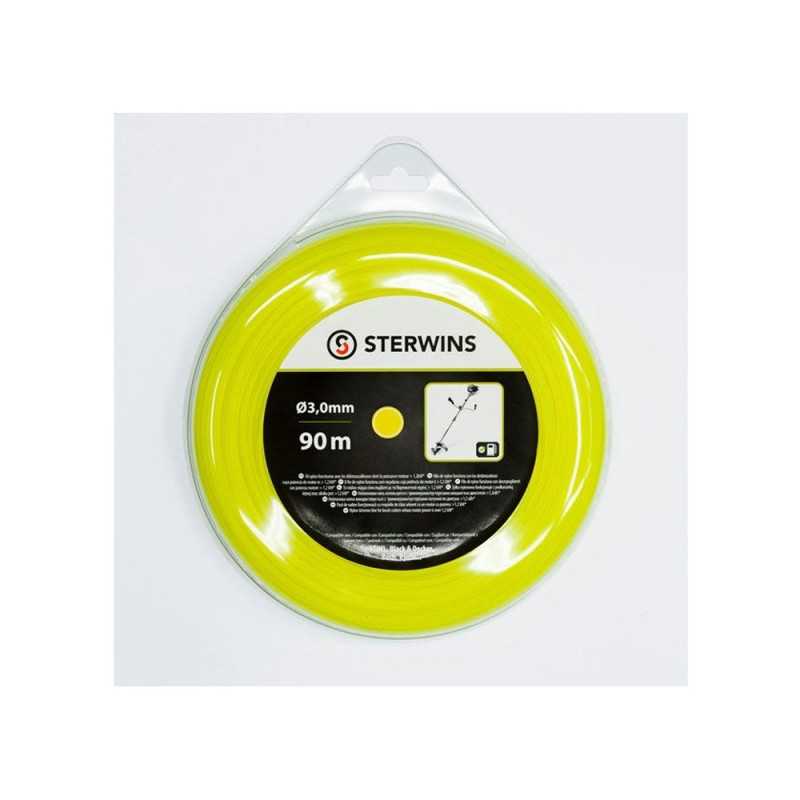 Fil nylonrond diam. 3 mm L.90 m