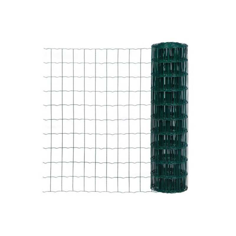Grillage Superclos plus vert maille 100 x 50 mm diam. 2.5 mm H. 1.20 x L. 10 m
