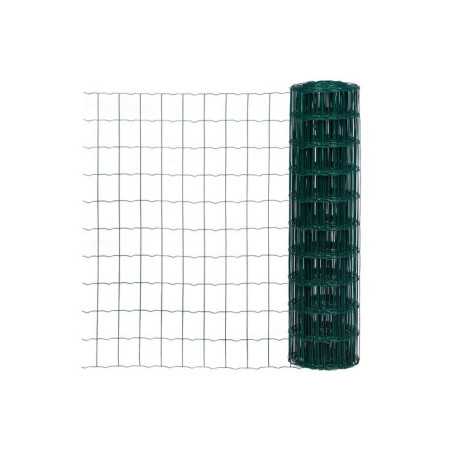Grillage Superclos plus vert maille 100 x 50 mm diam. 2.5 mm H. 1 x L. 10 m
