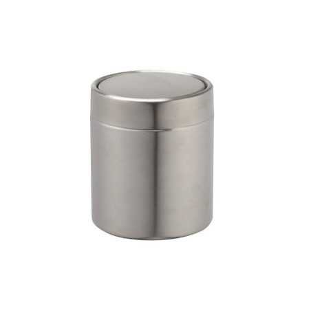 Poubelle de salle de bain 1.25 L chromé URBAN -  - meilleure qualité