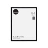 Cadre photo Lila 24x18cm noir - meilleure qualité
