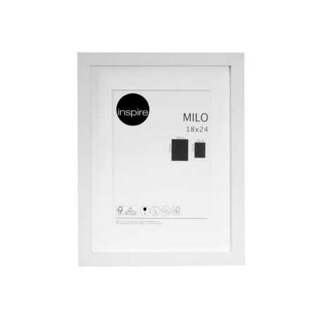 Cadre photo milo 18x24 cm  blanc - meilleure qualité