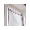 Barre de vitrage cosy blanc brossé