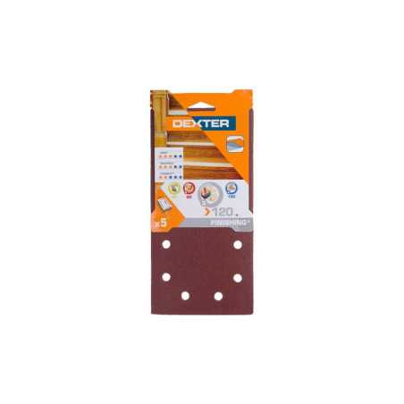 Abrasif vibrante 115X230 Grain120 Lot de 5