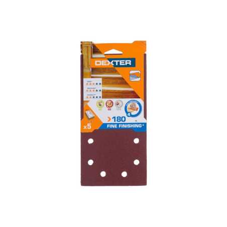Abrasif vibrante 115X230 Grain180 Lot de 5