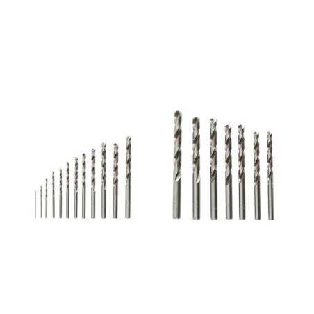 Coffret de 19 forêts métal diam. 1 à10 mm